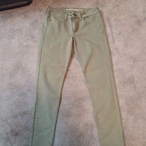 American eagle colored jegging jeans size 6